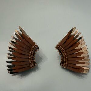 Mignonne Gavigan Brown and Black Earrings
